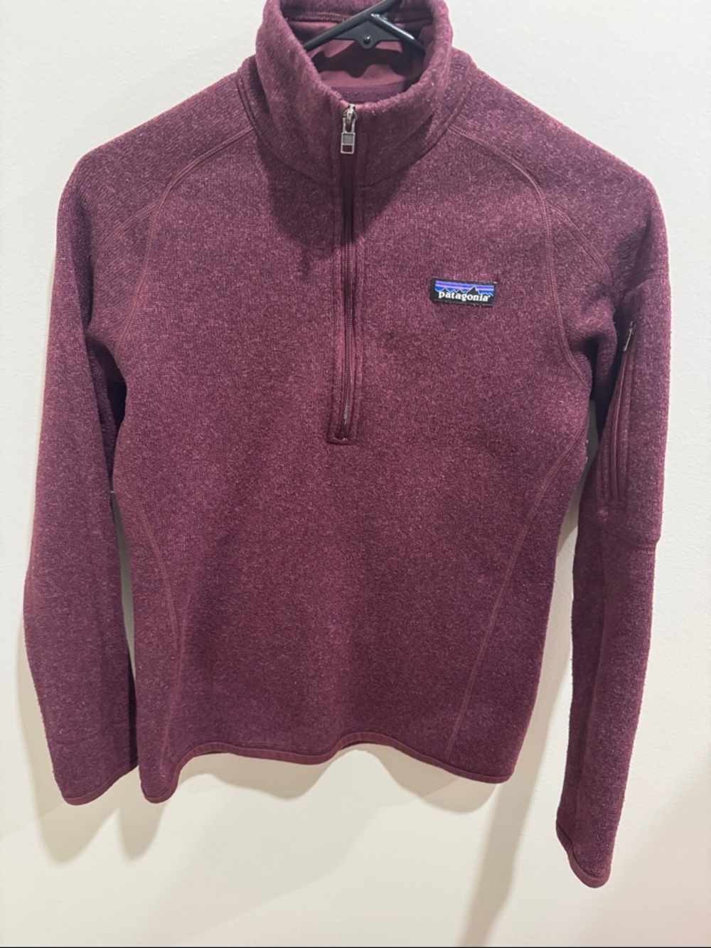 Patagonia Half-Zip Fleece Pullover - Plum